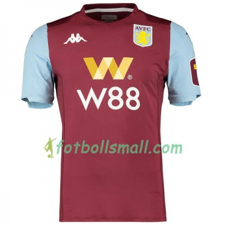 Aston Villa Fotbollströjor Hemma tröja 2019/20 Kortärmad